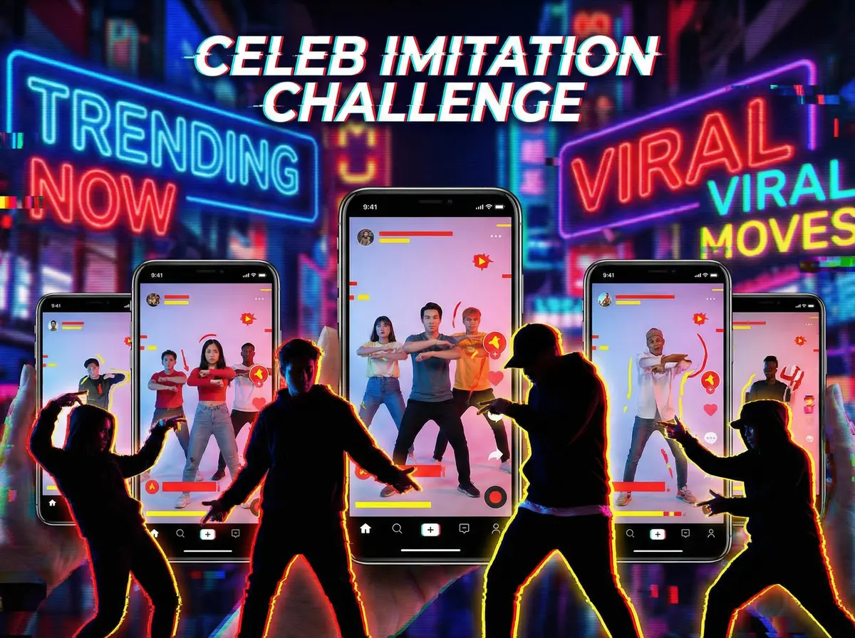 抖音风 - 视频吃瓜 网红明星模仿秀