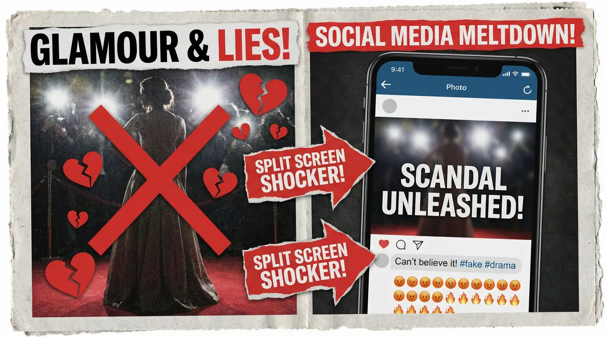 视频吃瓜 女星人设崩塌社交媒体翻车现场